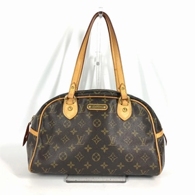 LOUIS VUITTON Shoulder Bag M95565  Monogram canvas Brown Monogram MontorgueilPM Women