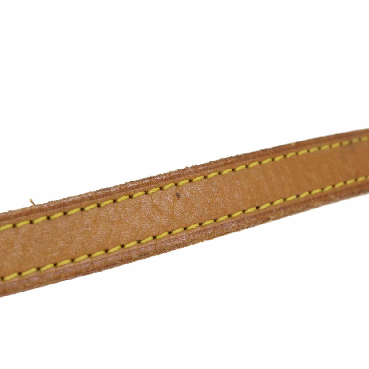 LOUIS VUITTON Shoulder Strap Leather 35.4"" Beige LV 38843