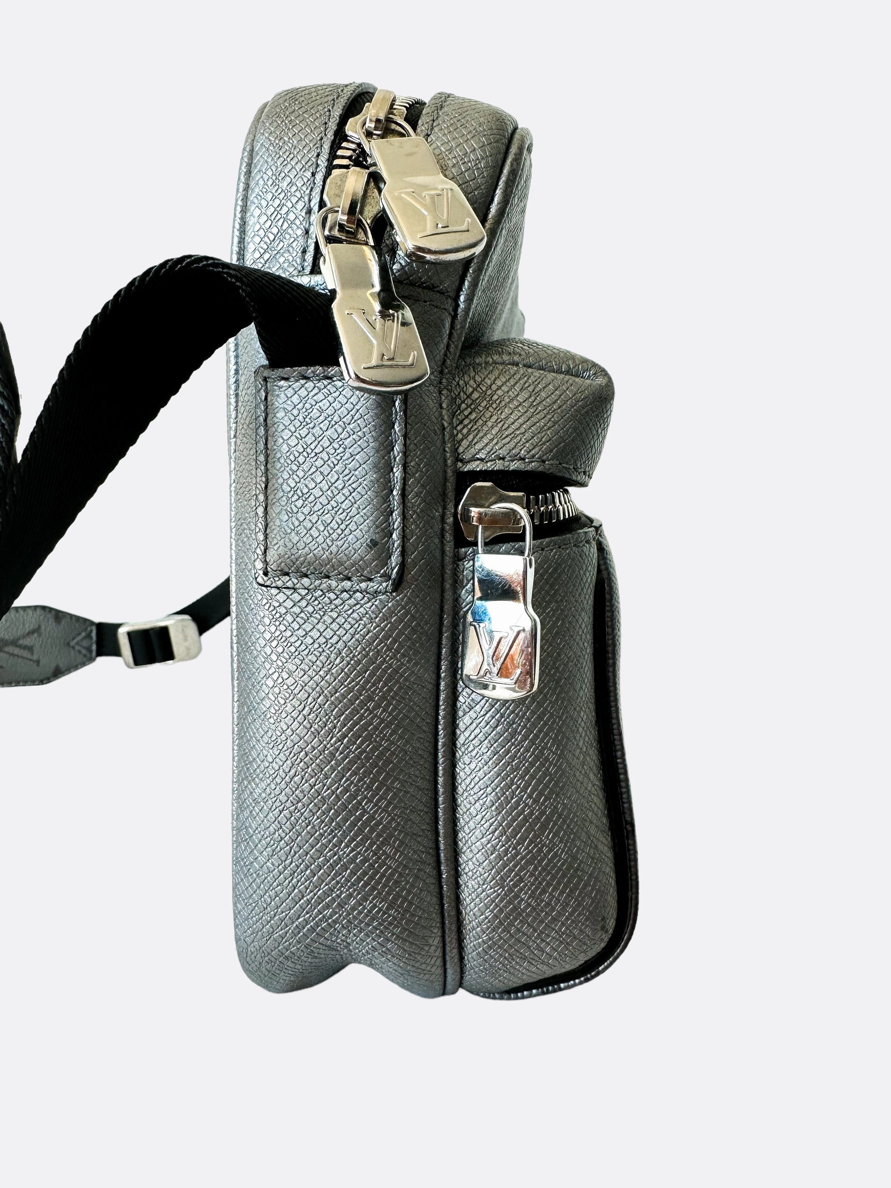 Louis Vuitton Silver Monogram Outdoor Messenger Bag