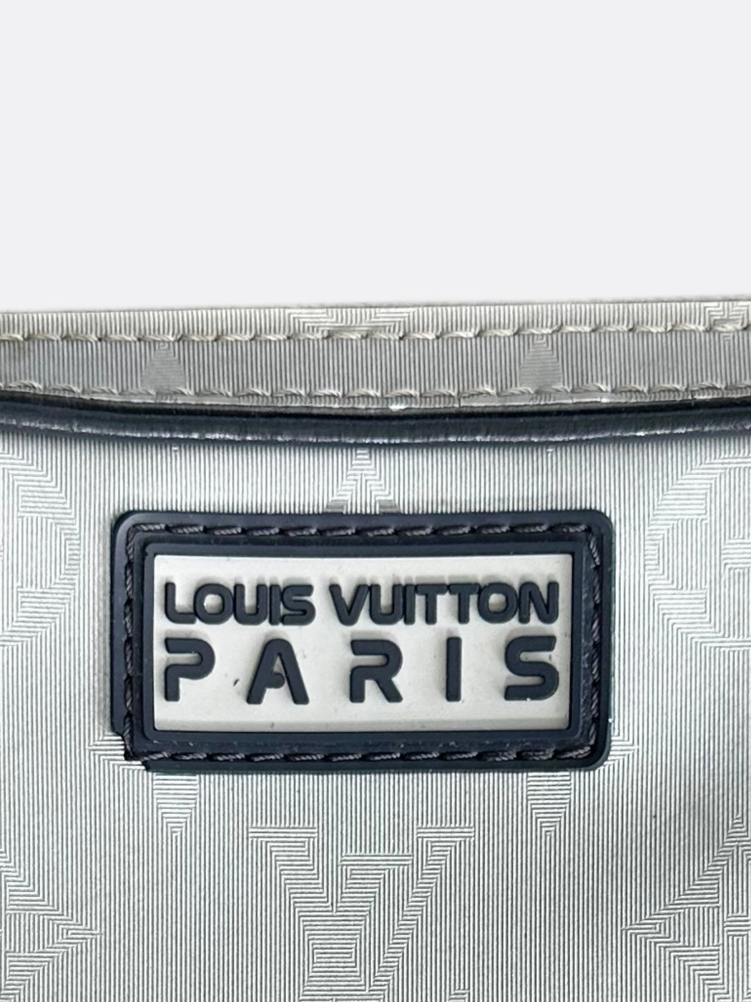 Louis Vuitton Silver Satellite Monogram Alpha Messenger Bag