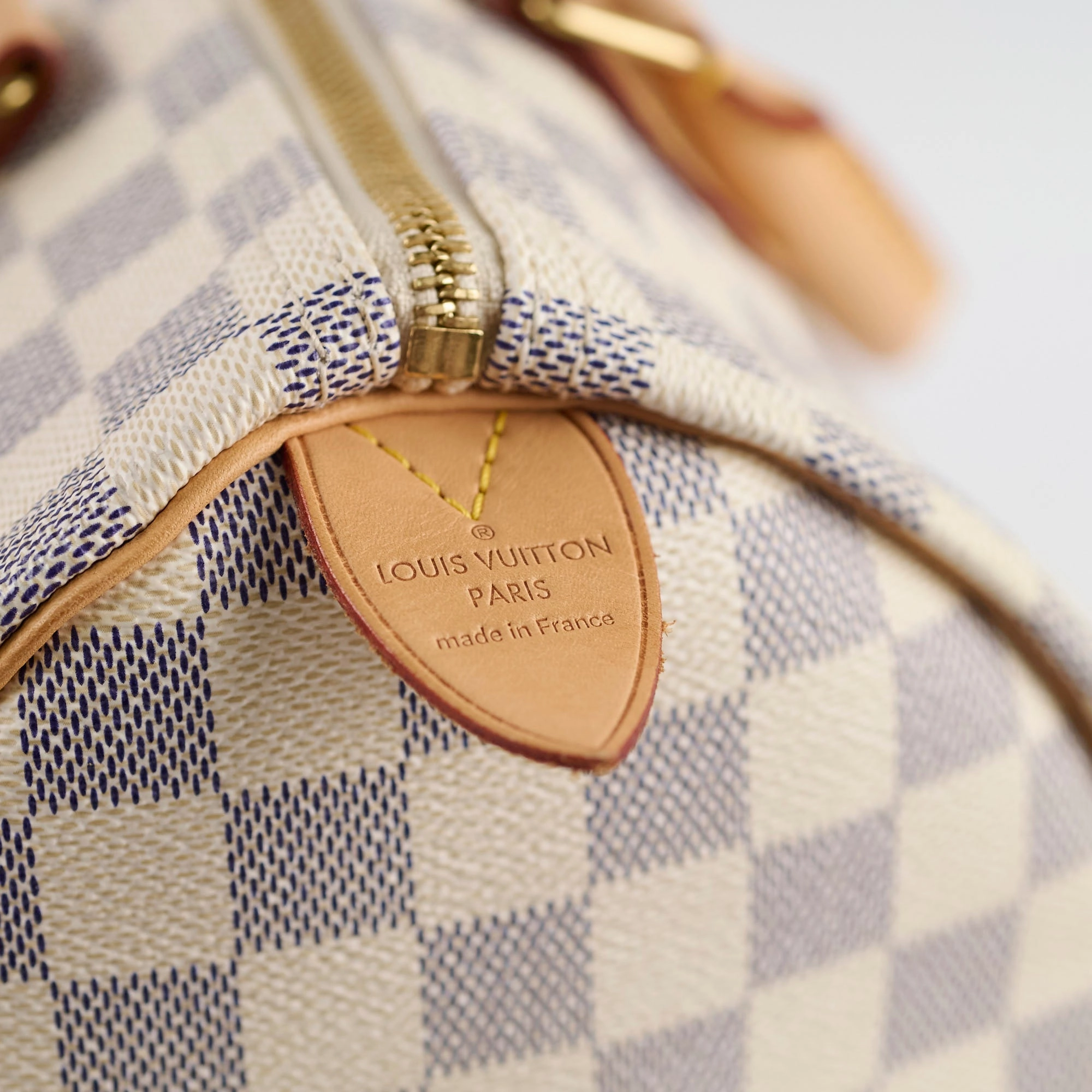 Louis Vuitton Speedy 30 Damier Azur