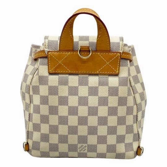 Louis Vuitton Sperone Bb 2017 White Damier Azur Canvas Backpack