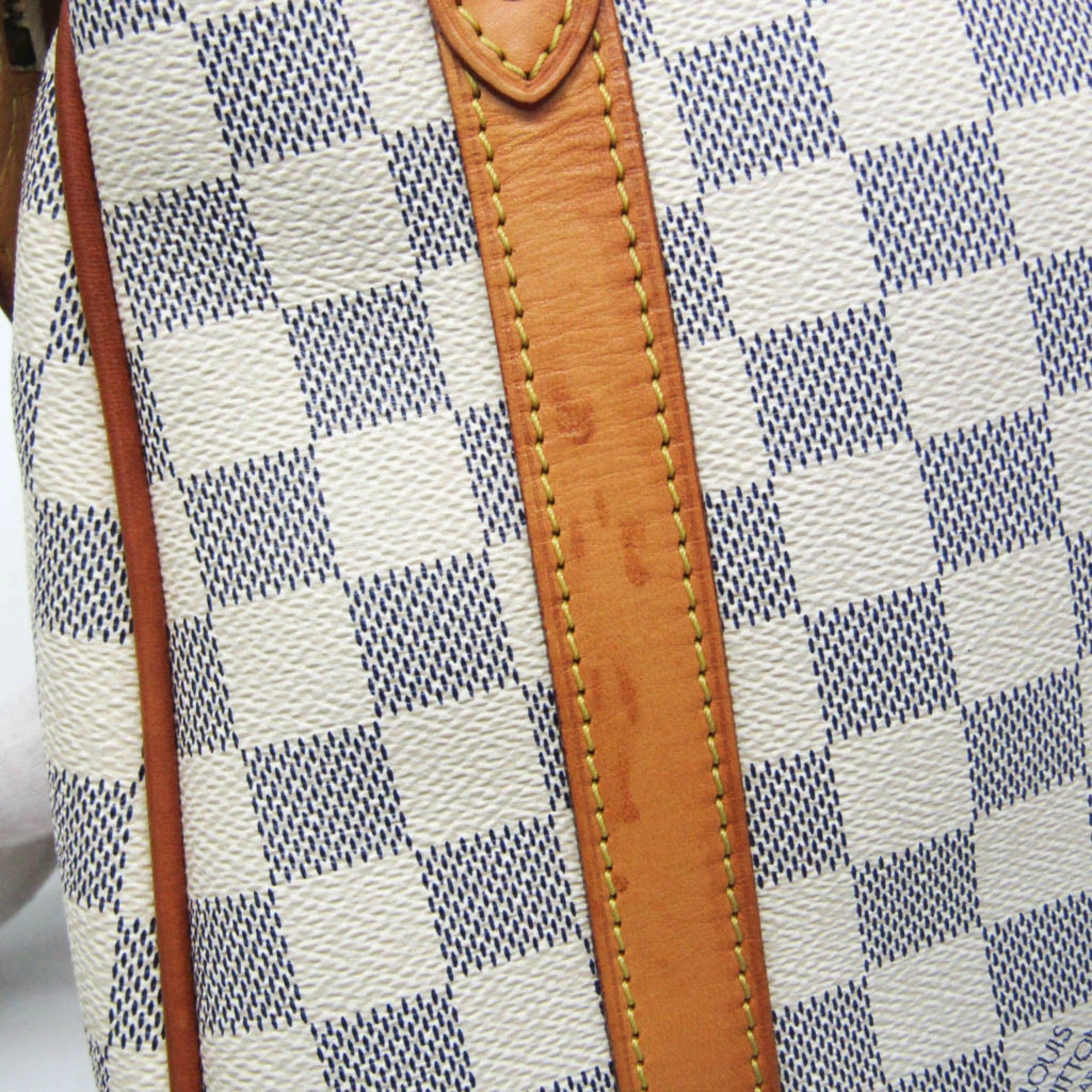 Louis Vuitton Stresa Pm White Canvas Shoulder Bag