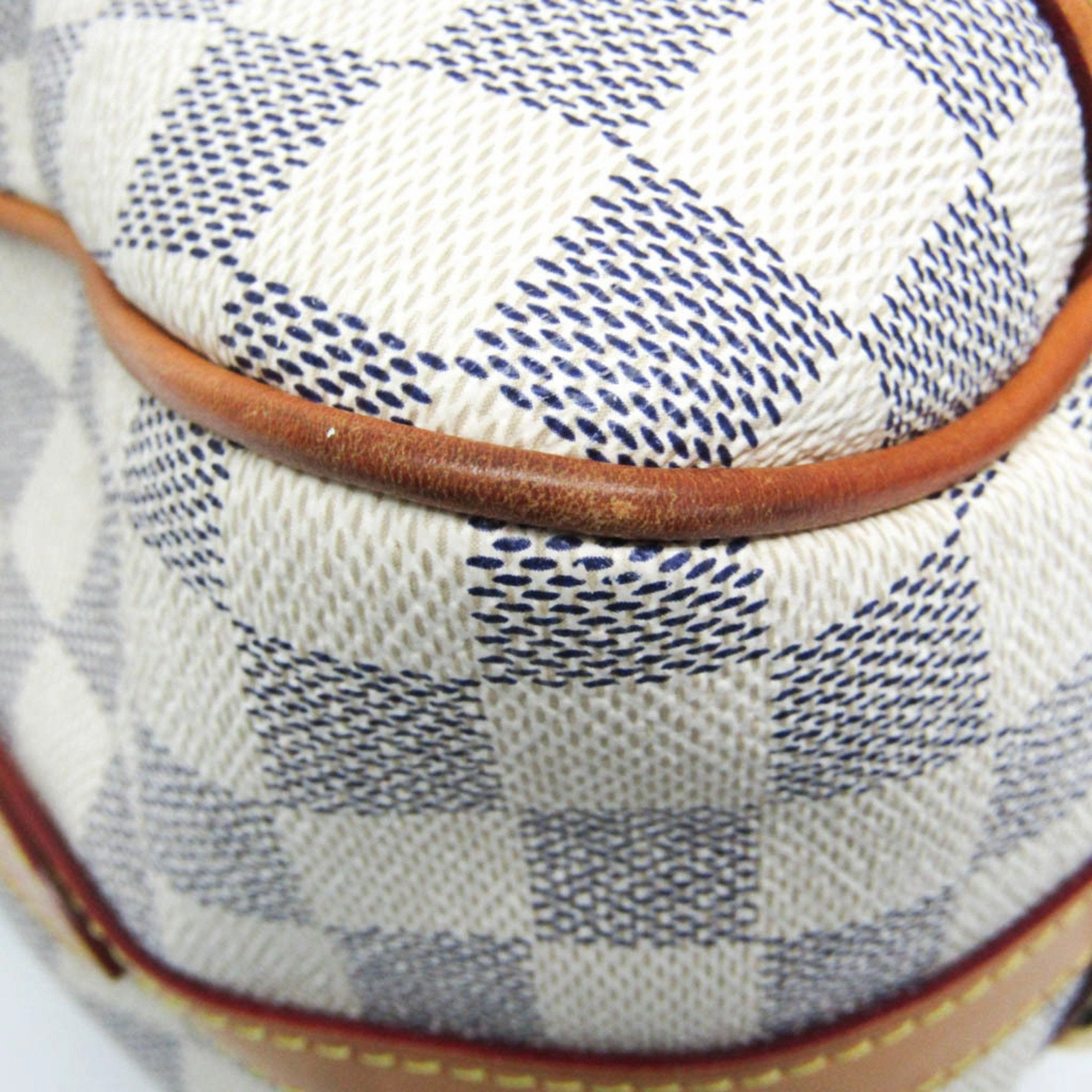 Louis Vuitton Stresa Pm White Canvas Shoulder Bag