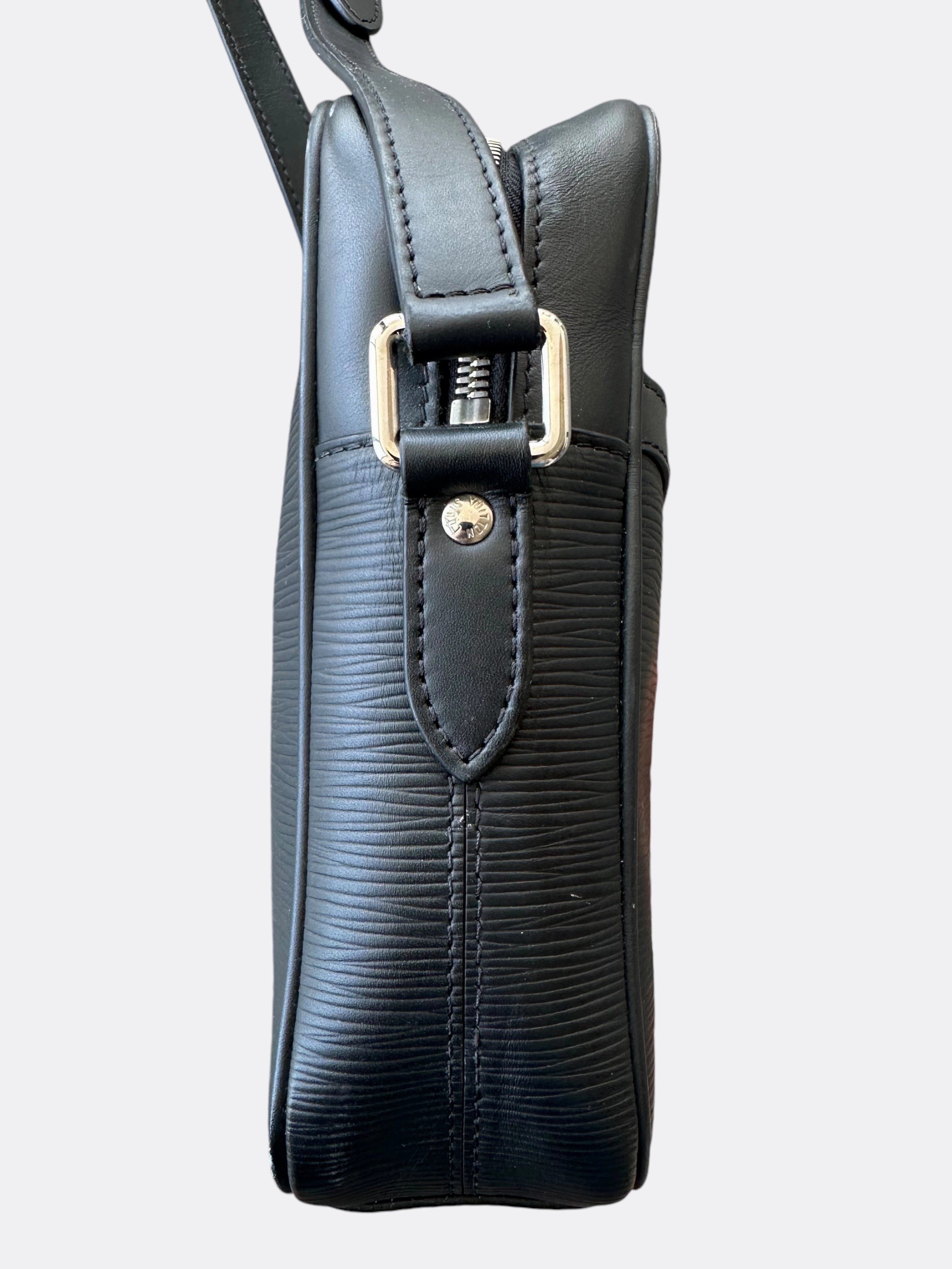 Louis Vuitton Supreme Black EPI Danube PM