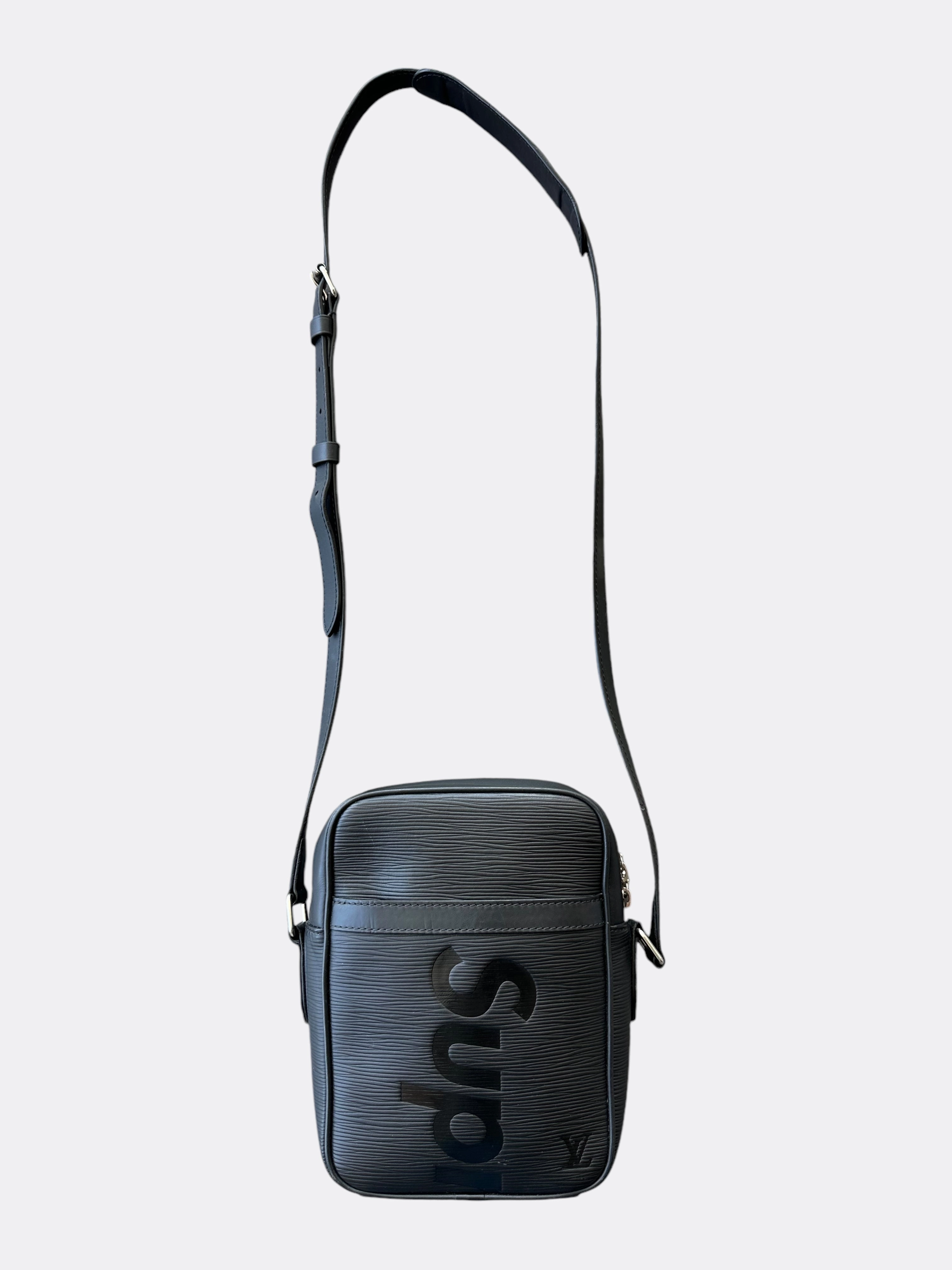Louis Vuitton Supreme Black EPI Danube PM