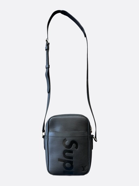 Louis Vuitton Supreme Black EPI Danube PM