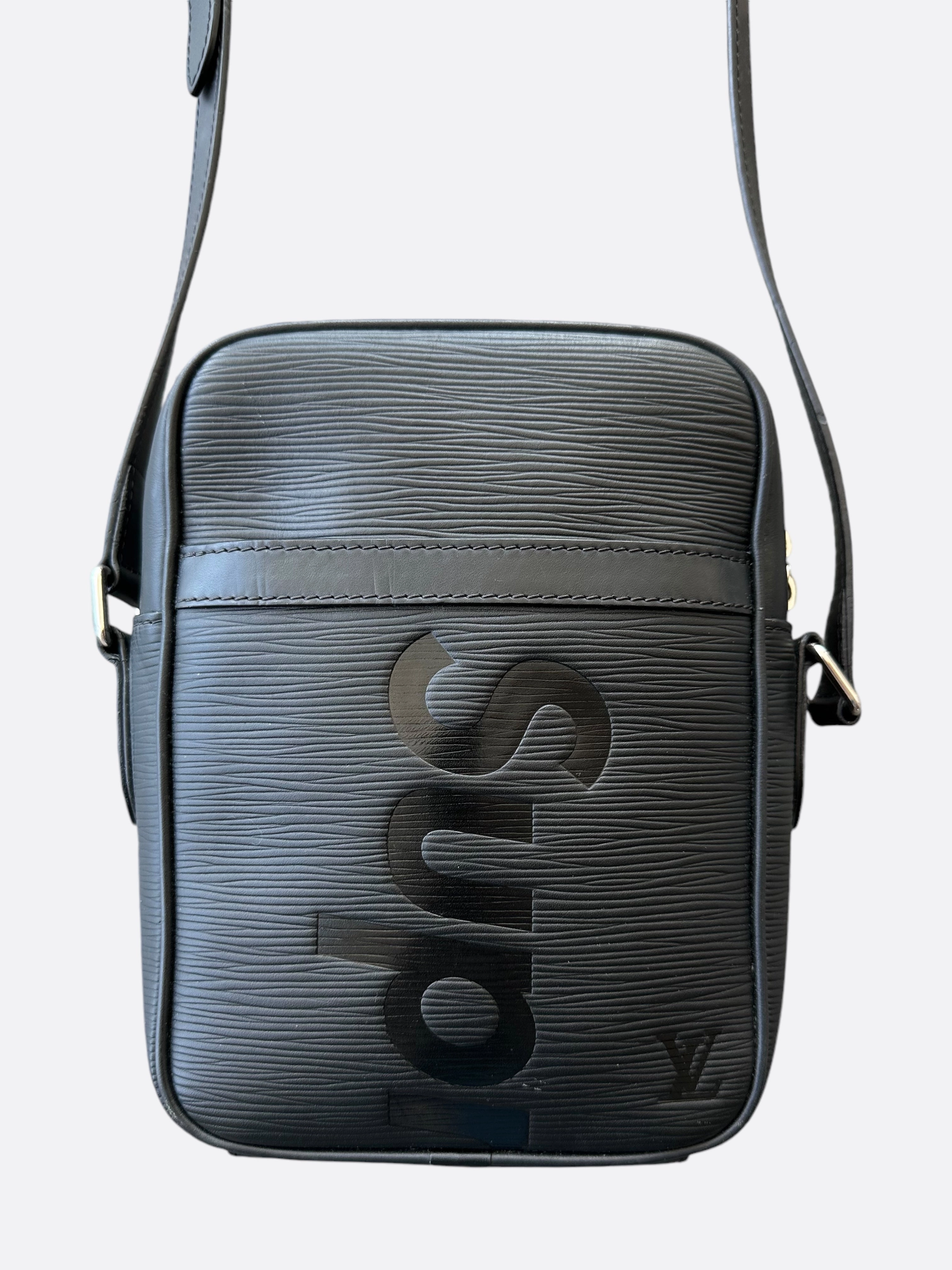 Louis Vuitton Supreme Black EPI Danube PM