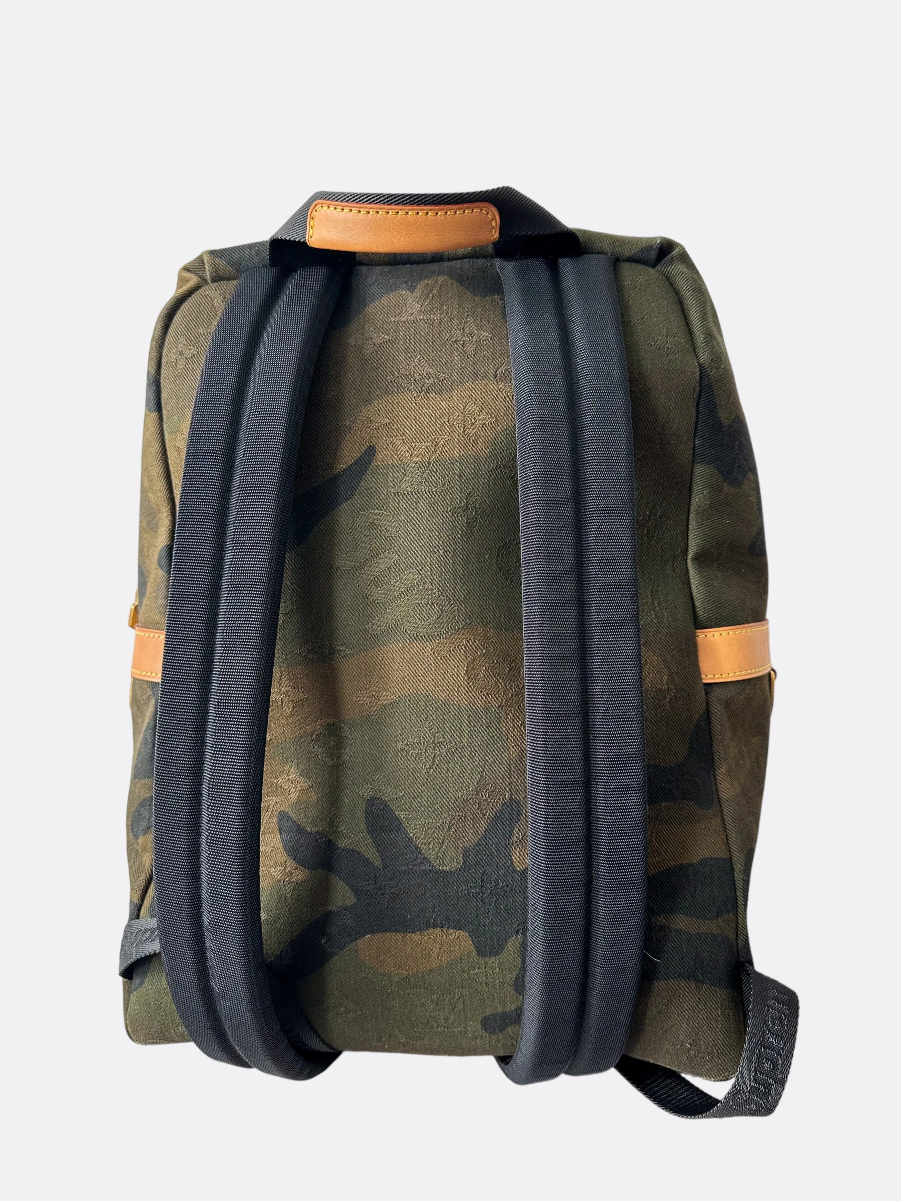 Louis Vuitton Supreme Camo Monogram Apollo Backpack