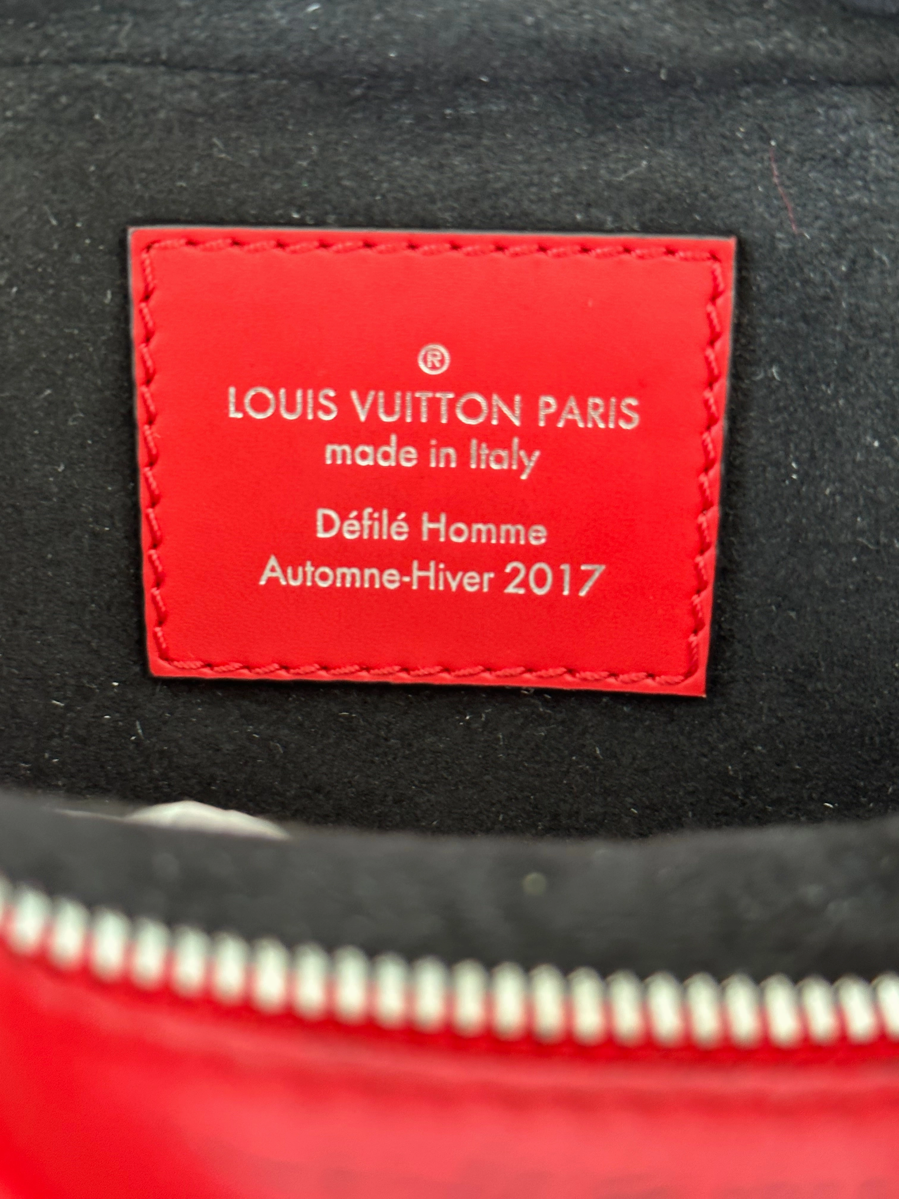 Louis Vuitton Supreme Red & White EPI Danube PM