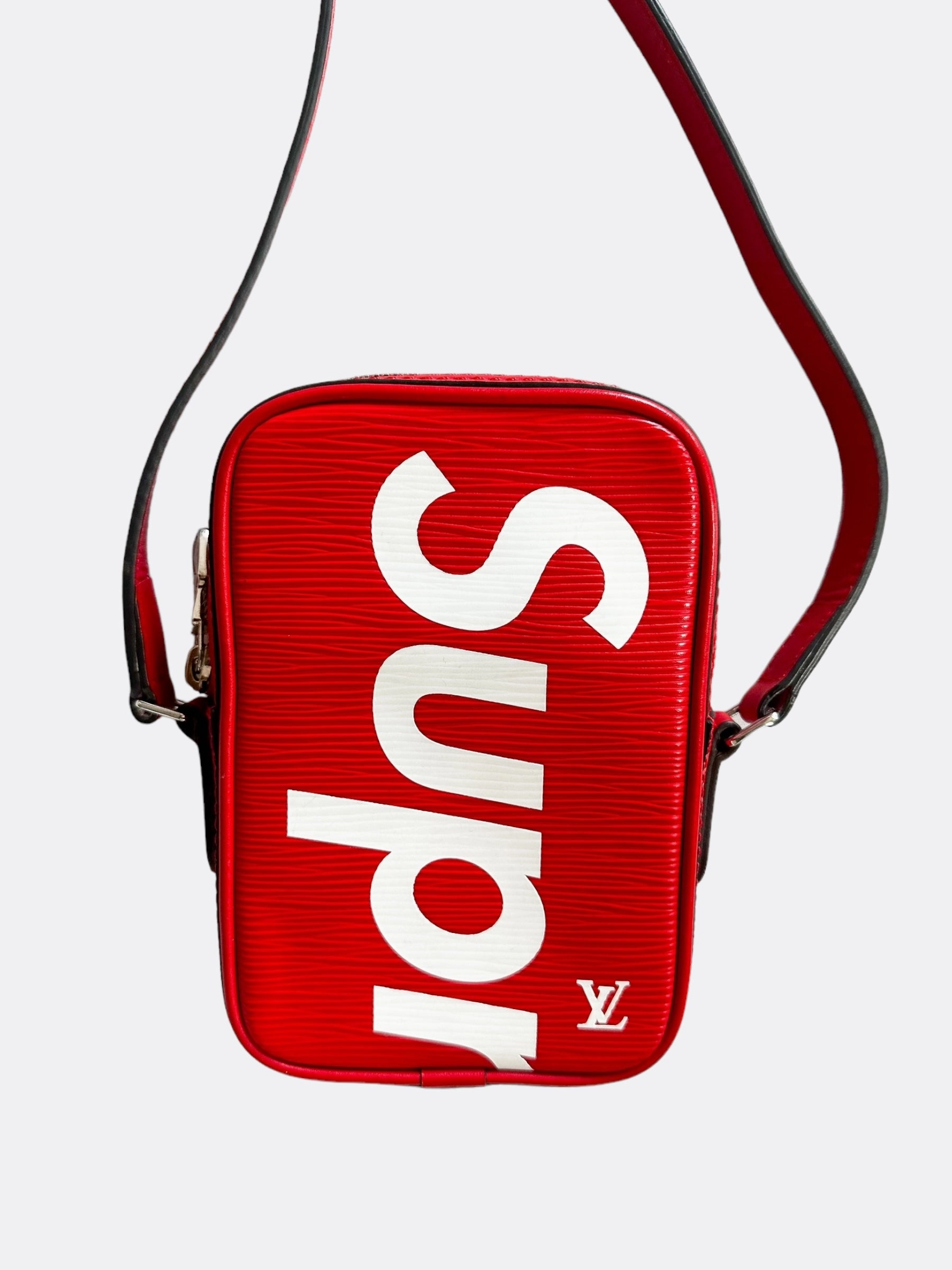 Louis Vuitton Supreme Red & White EPI Danube PPM