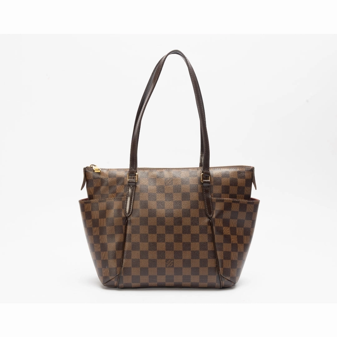 Louis Vuitton Totally MM Damier Ebene Shoulder Bag