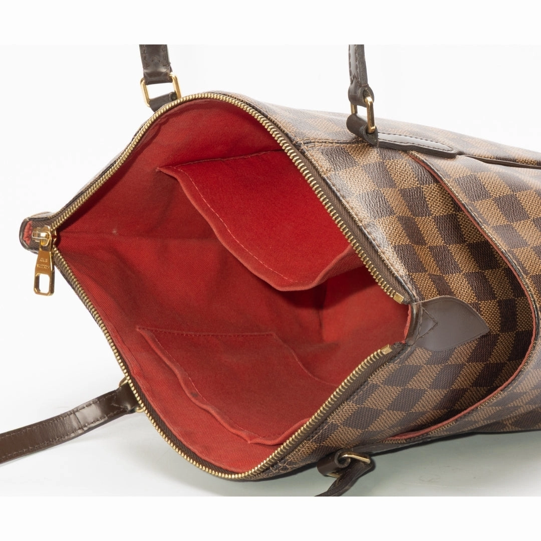 Louis Vuitton Totally MM Damier Ebene Shoulder Bag