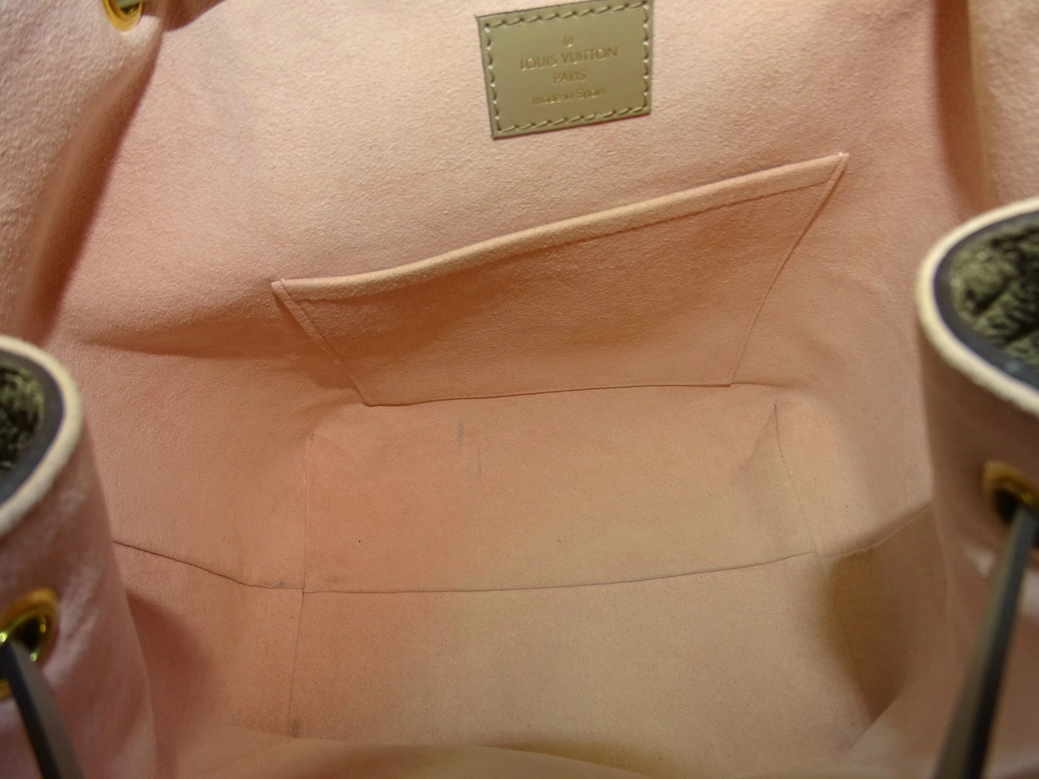 Louis Vuitton Tourterelle Monogram Empreinte Montsouris Backpack