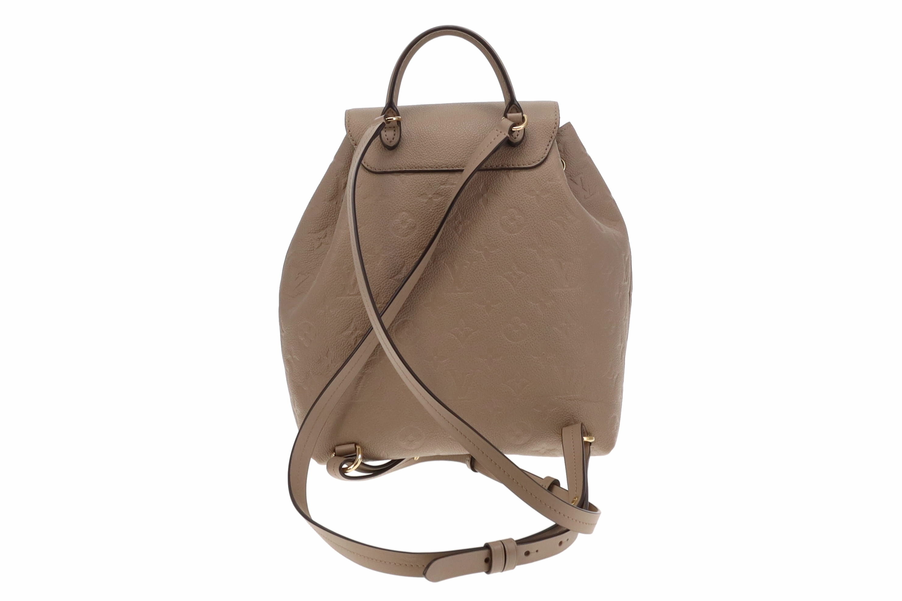 Louis Vuitton Tourterelle Monogram Empreinte Montsouris Backpack