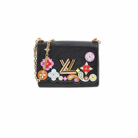 Louis Vuitton Twist MM Black Floral