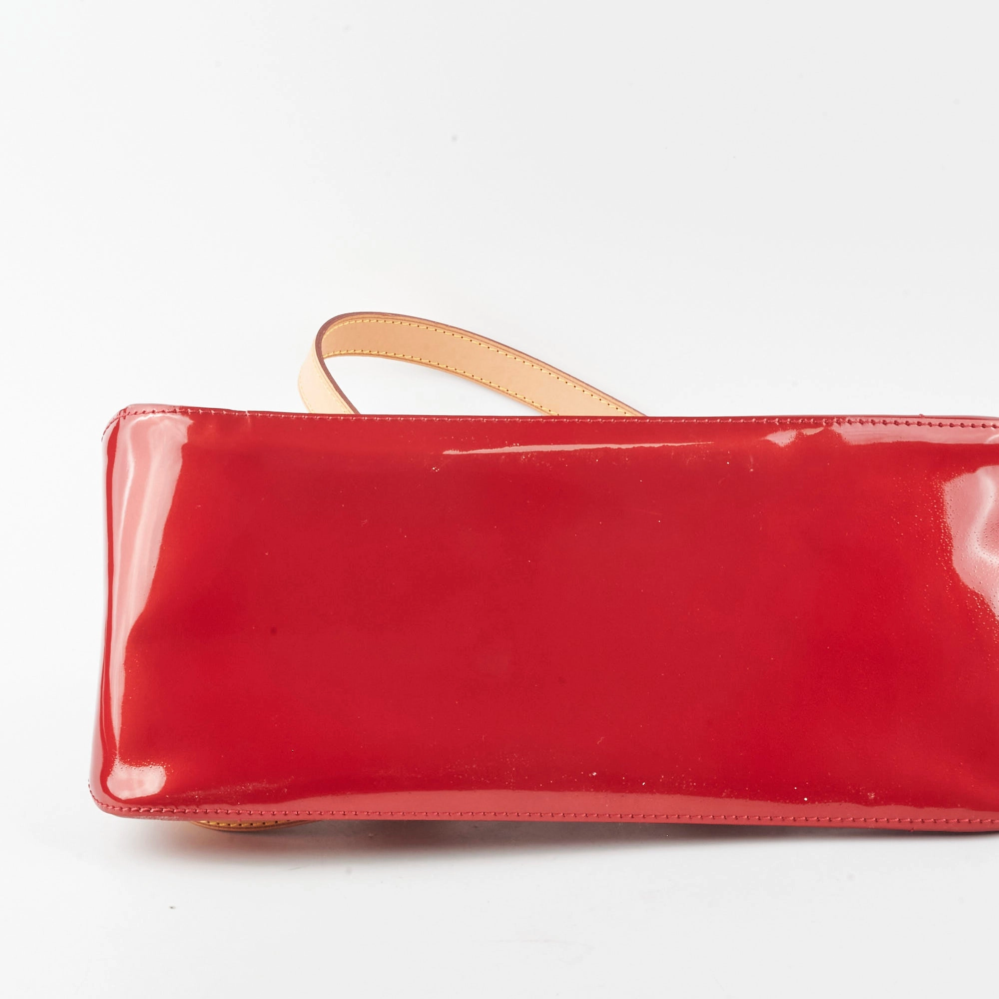 Louis Vuitton Vernis Red Patent Shoulder Bag
