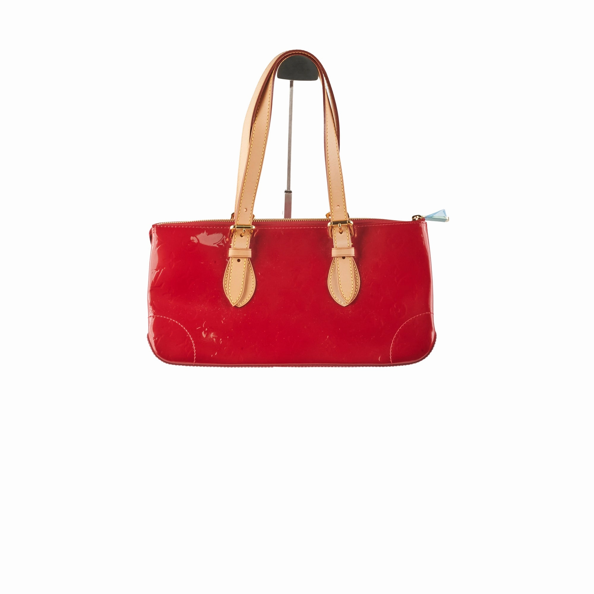 Louis Vuitton Vernis Red Patent Shoulder Bag