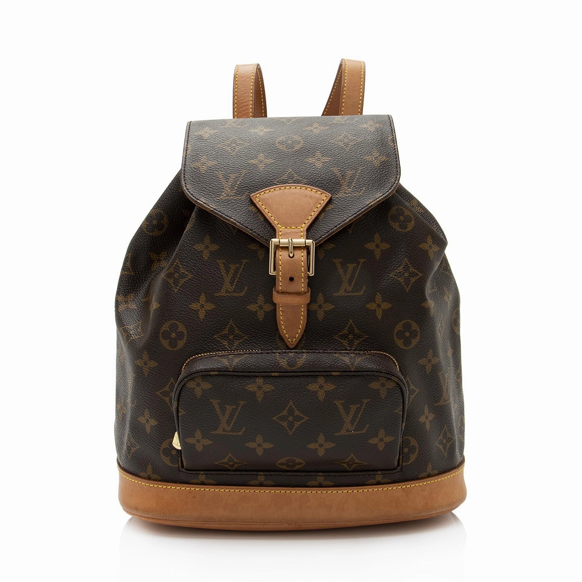 Louis Vuitton Vintage Monogram Canvas Montsouris MM Backpack (SHF-EUGvQe)