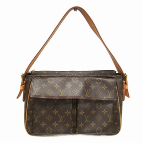 Louis Vuitton Viva Cit Brown Canvas Shoulder Bag