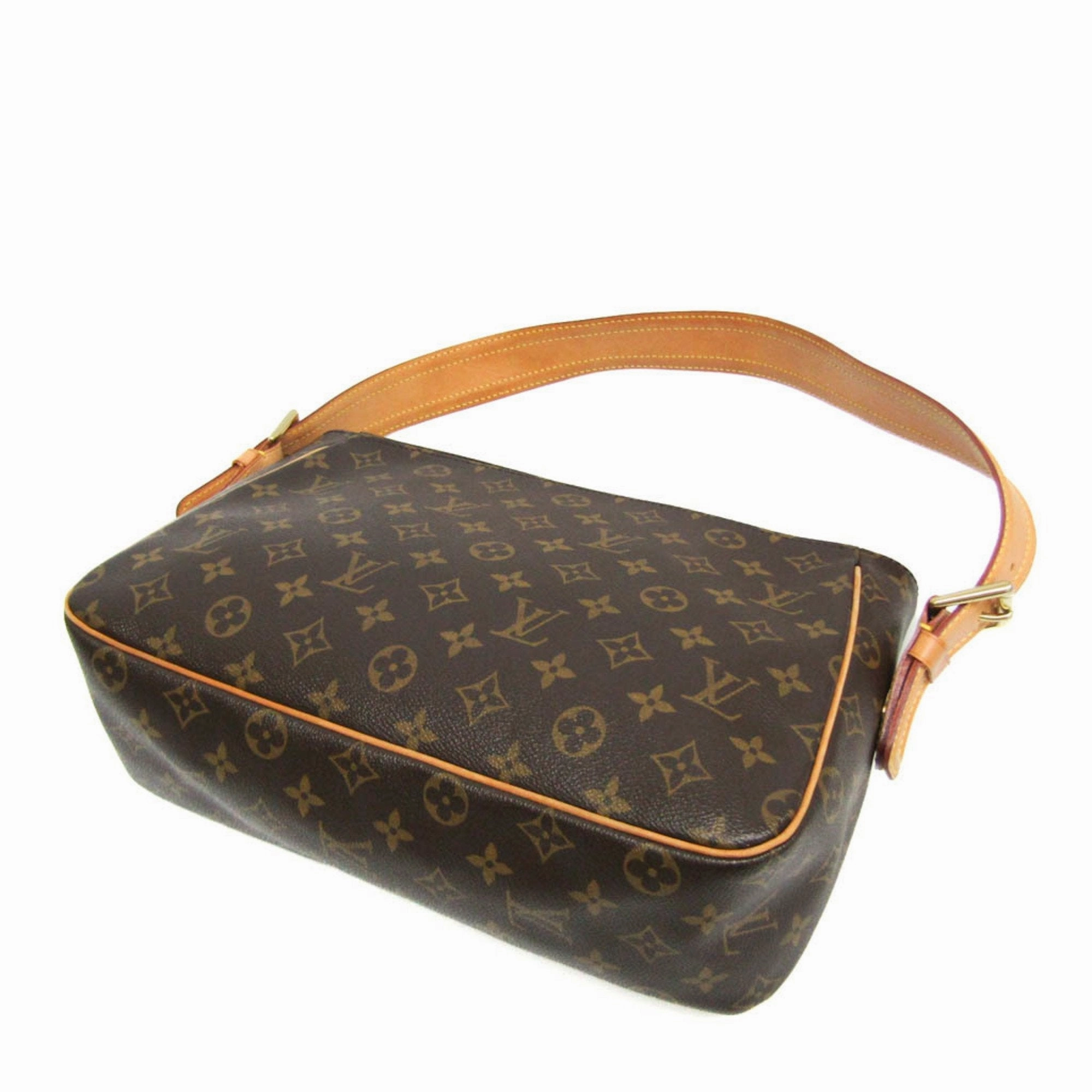Louis Vuitton Viva Cit Brown Canvas Shoulder Bag