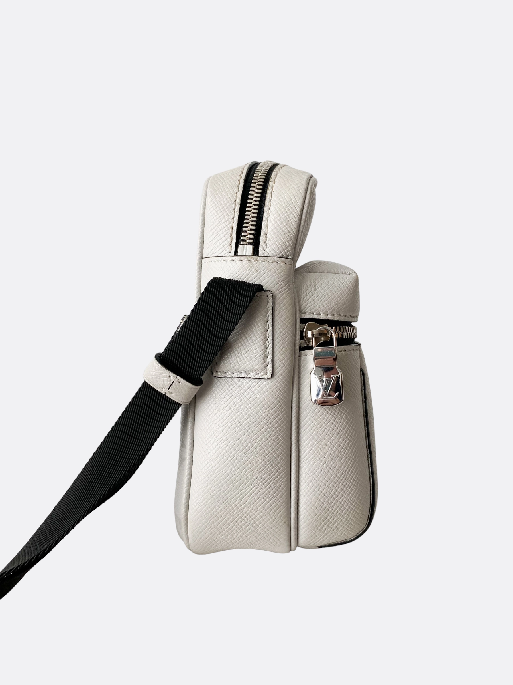 Louis Vuitton White Monogram Outdoor Messenger Bag