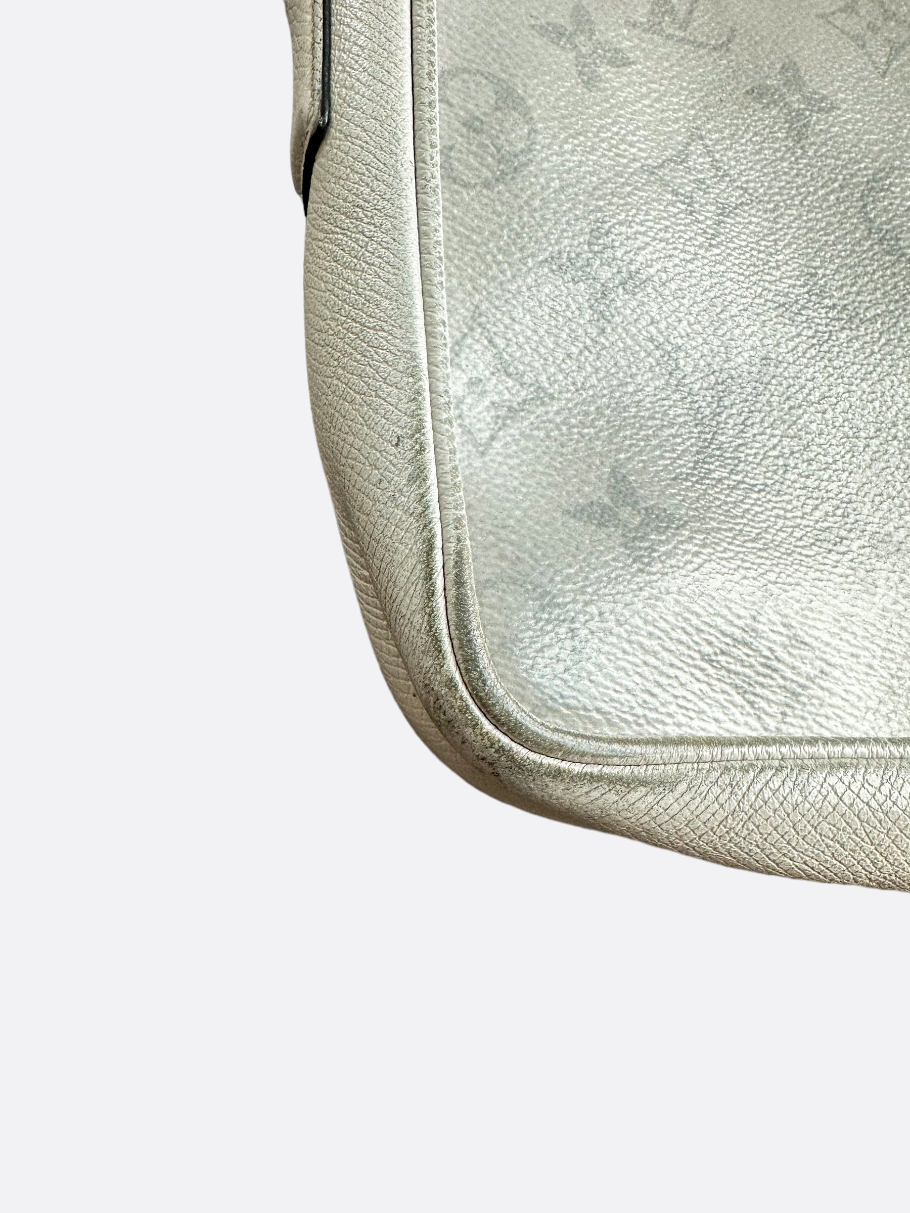 Louis Vuitton White Monogram Outdoor Messenger Bumbag