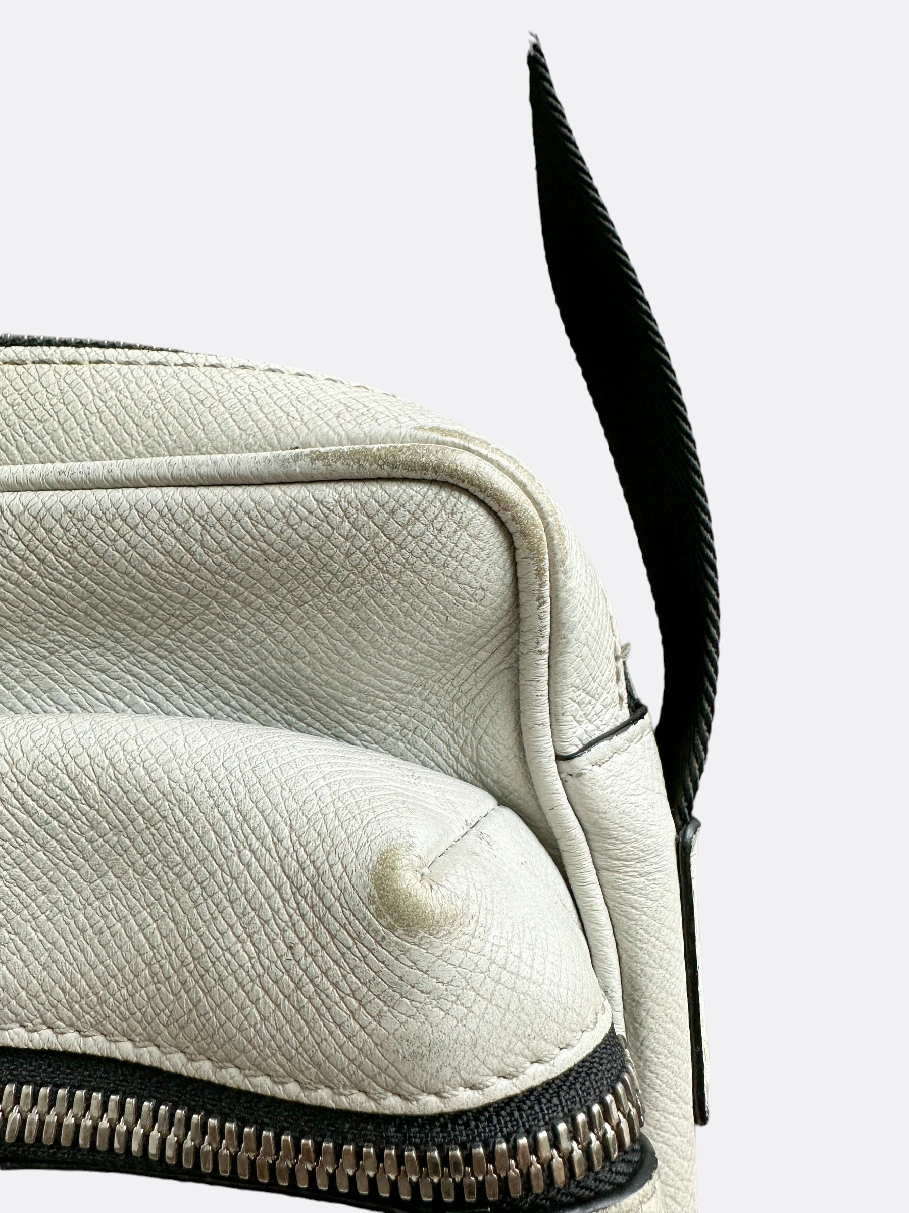 Louis Vuitton White Monogram Outdoor Messenger Bumbag