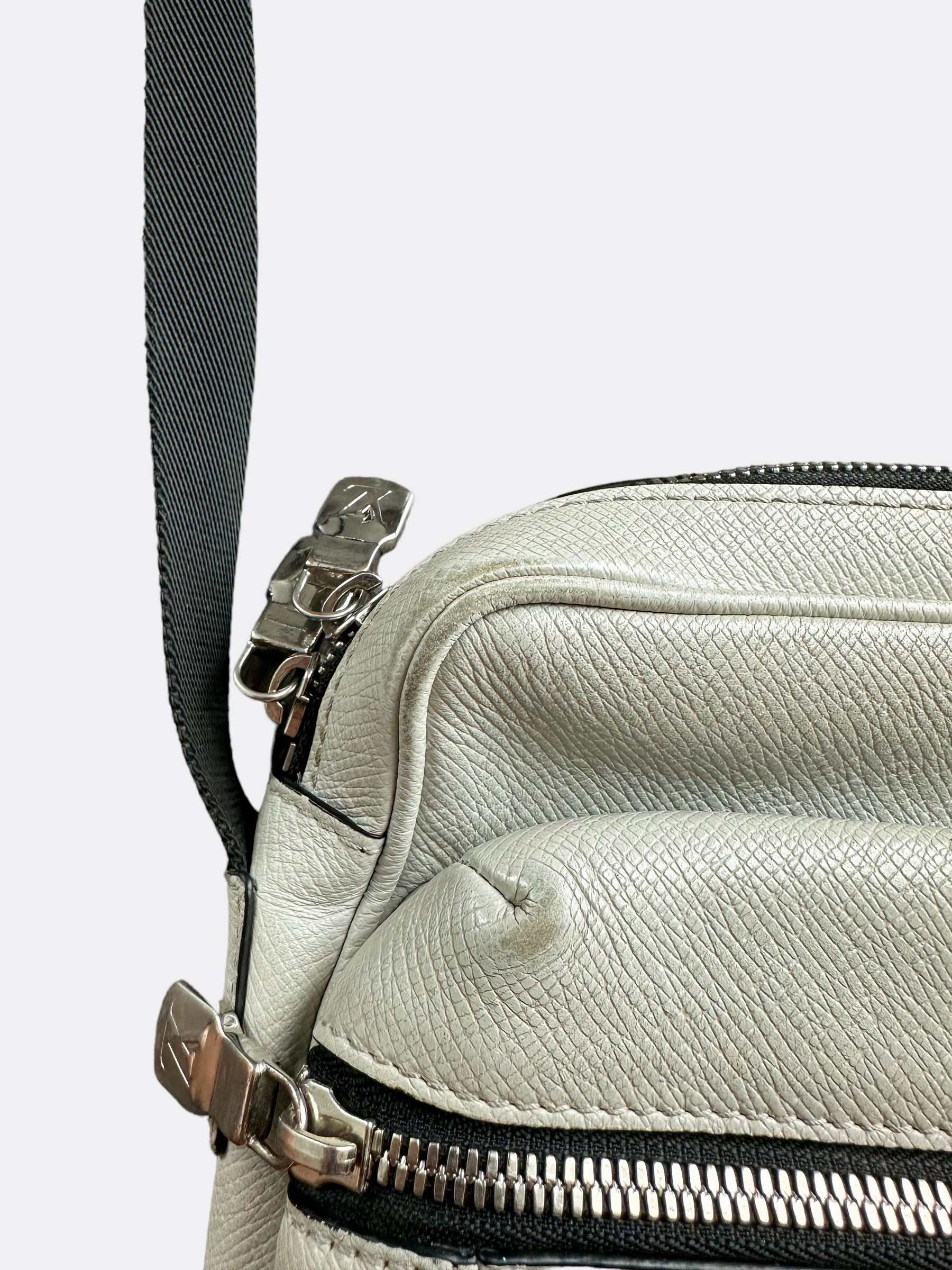 Louis Vuitton White Monogram Outdoor Messenger Bumbag