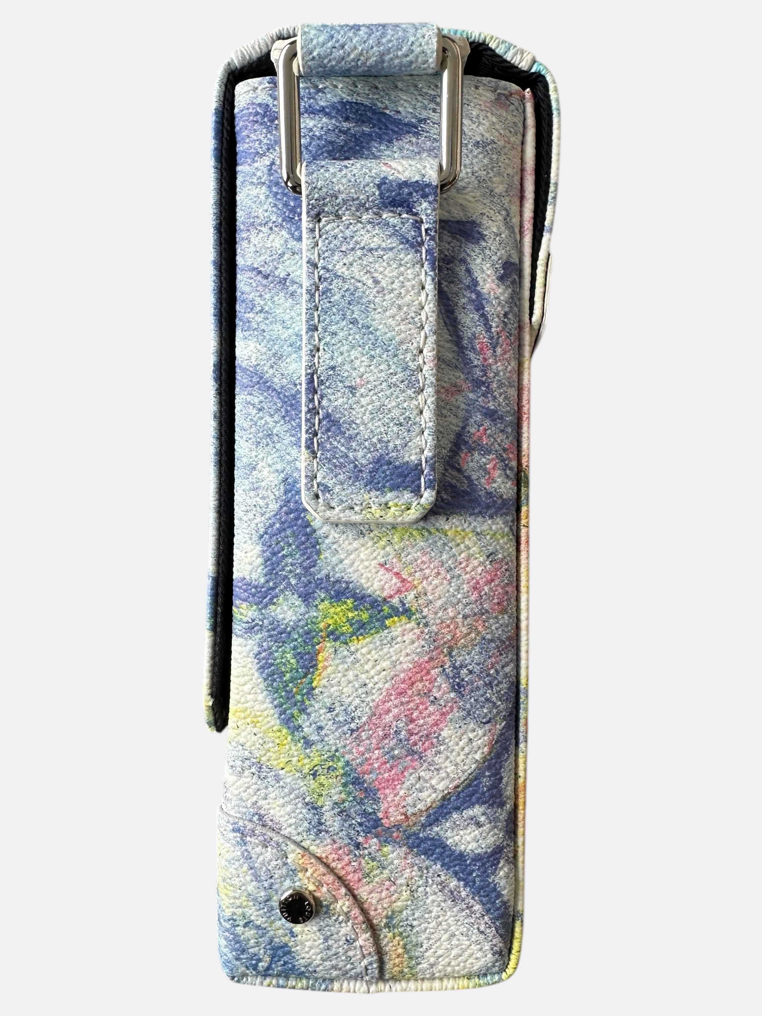 Louis Vuitton White Multicolor Pastel Monogram Trunk Messenger Bag