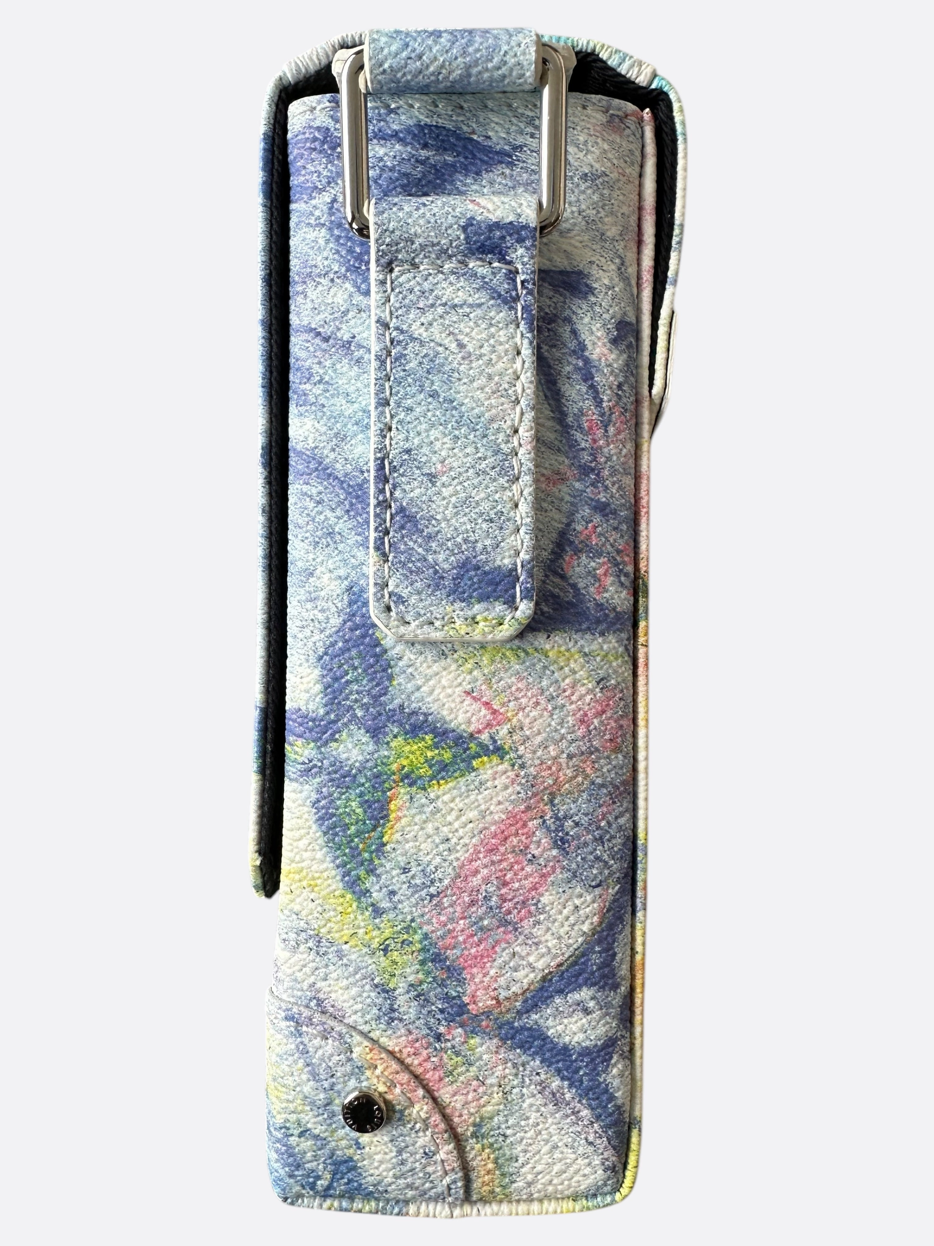 Louis Vuitton White Multicolor Pastel Monogram Trunk Messenger Bag
