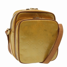 Louis Vuitton Wooster Yellow Patent Leather Shoulder Bag