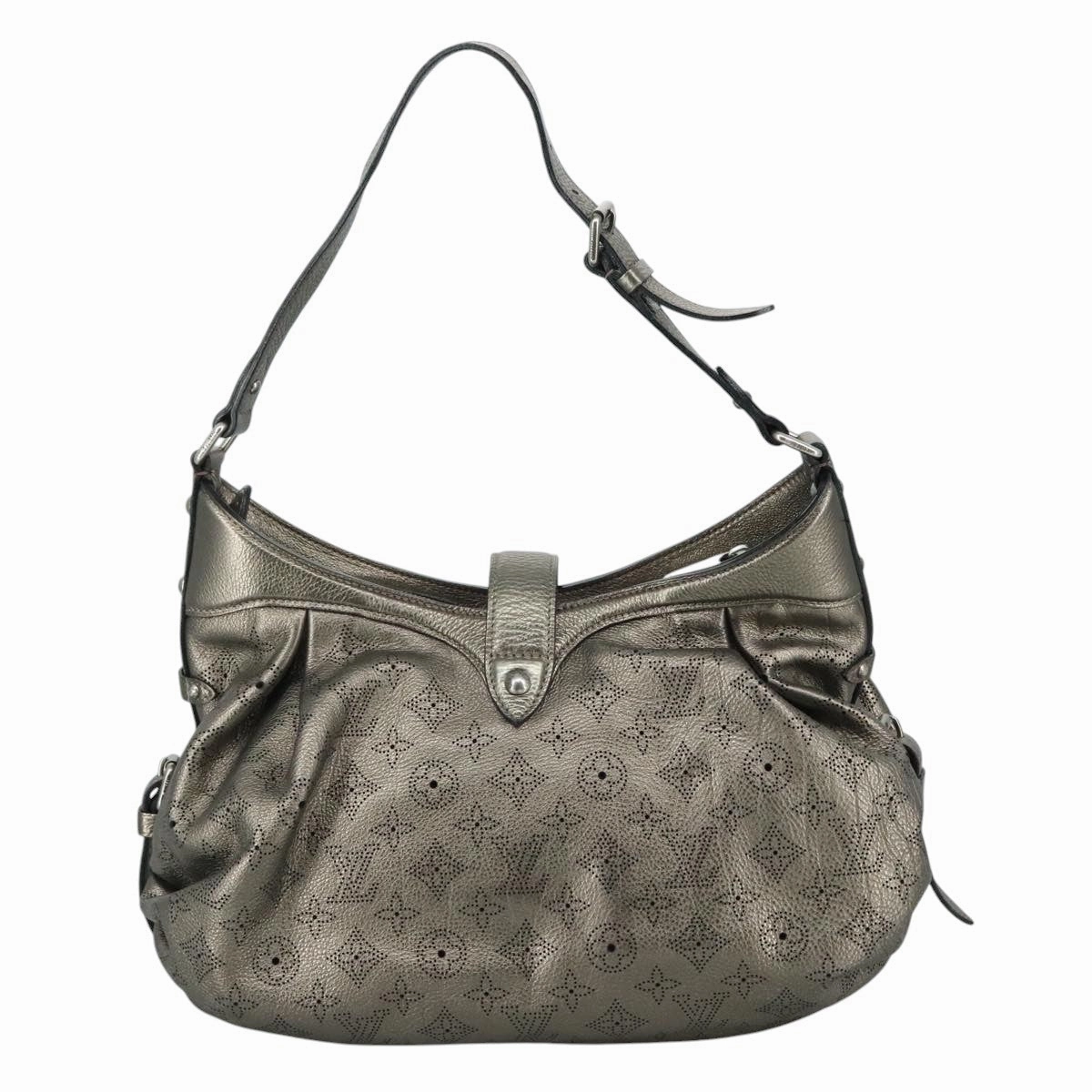 Louis Vuitton Xs Silver Leather Shoulder Bag