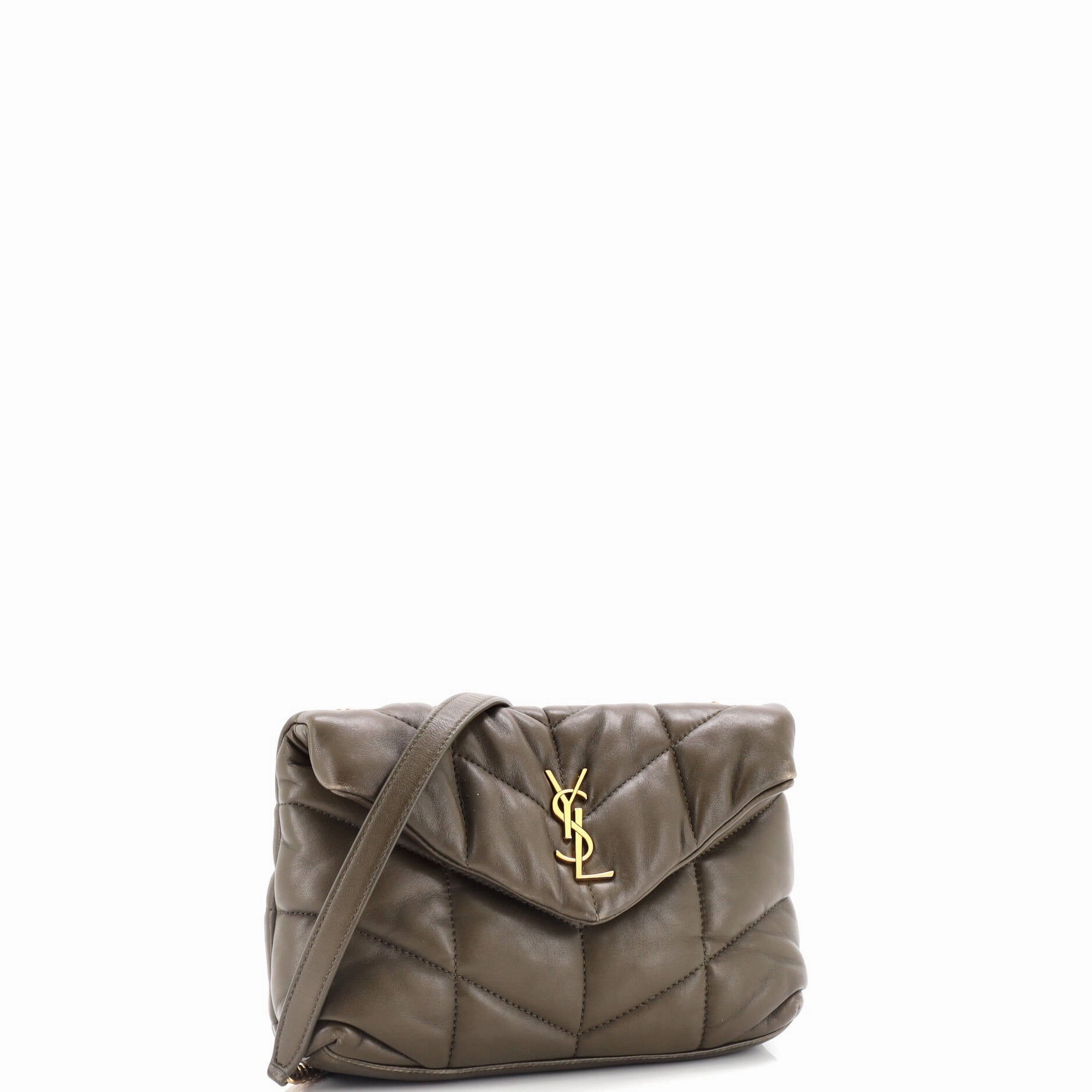 Loulou Puffer Shoulder Bag Quilted Leather Mini