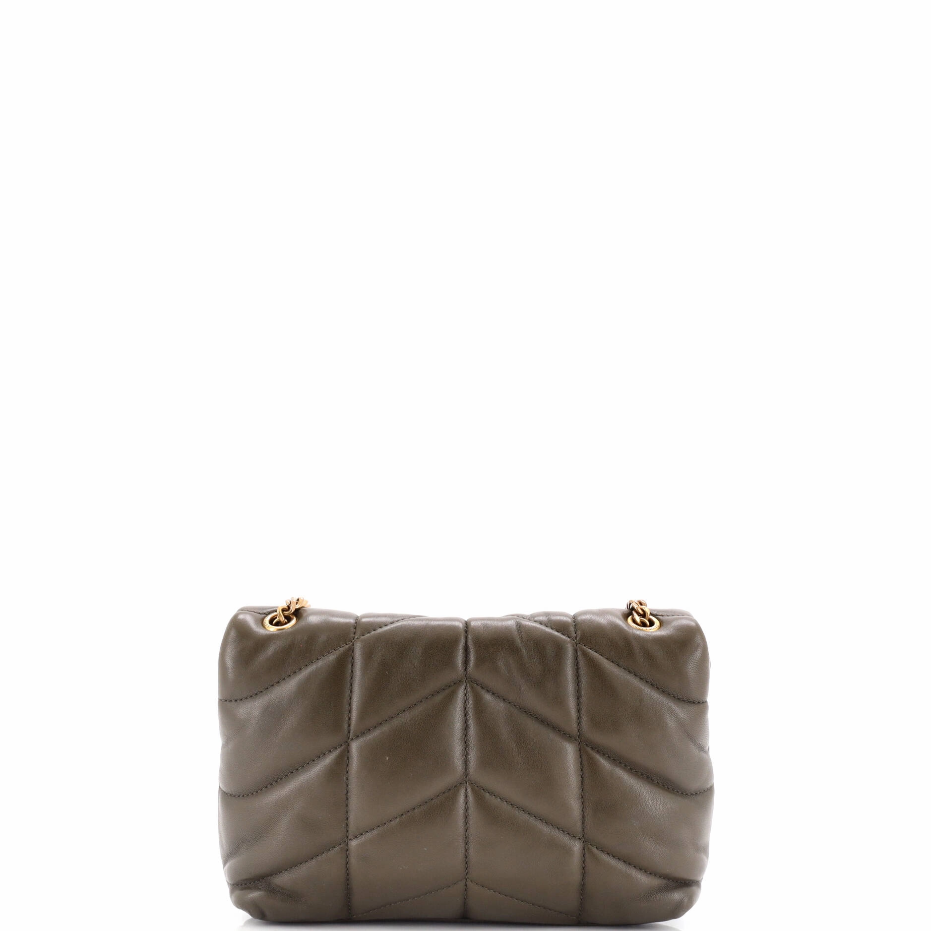 Loulou Puffer Shoulder Bag Quilted Leather Mini