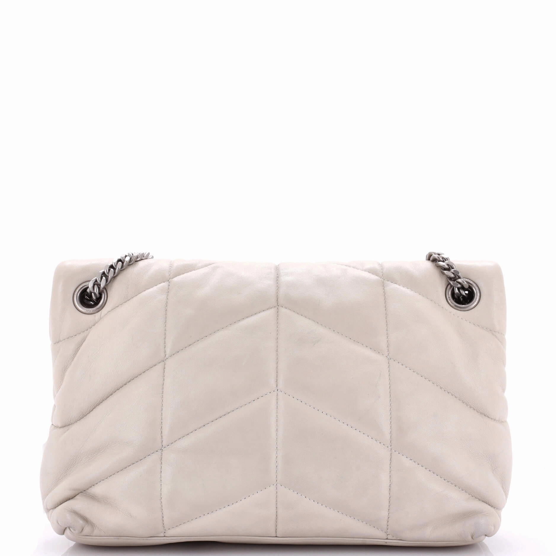 Loulou Puffer Shoulder Bag Quilted Leather Small