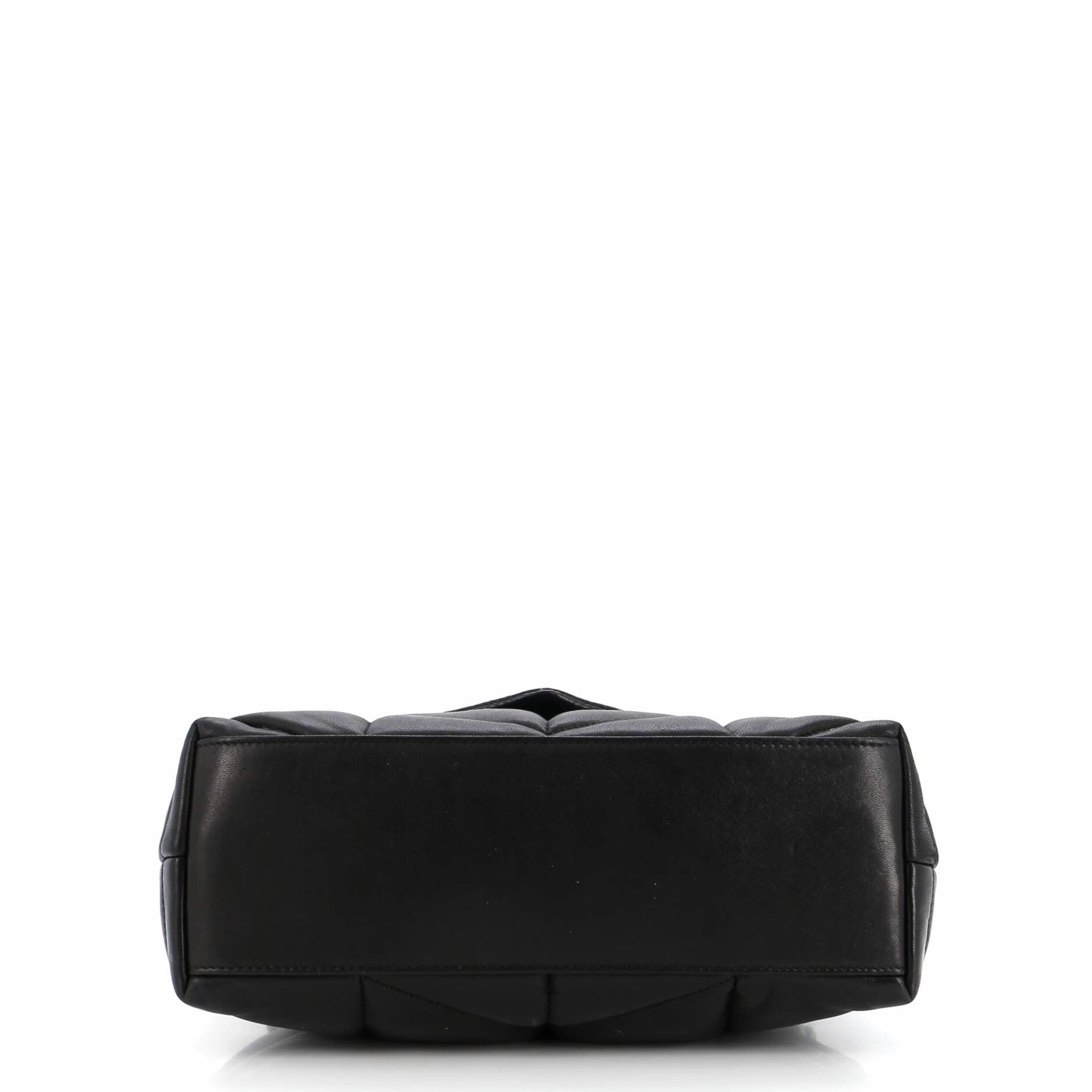 Loulou Puffer Shoulder Bag Quilted Leather Small