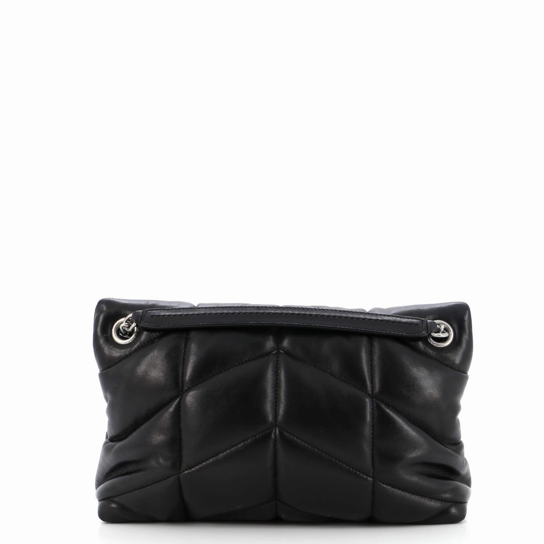 Loulou Puffer Shoulder Bag Quilted Leather Small