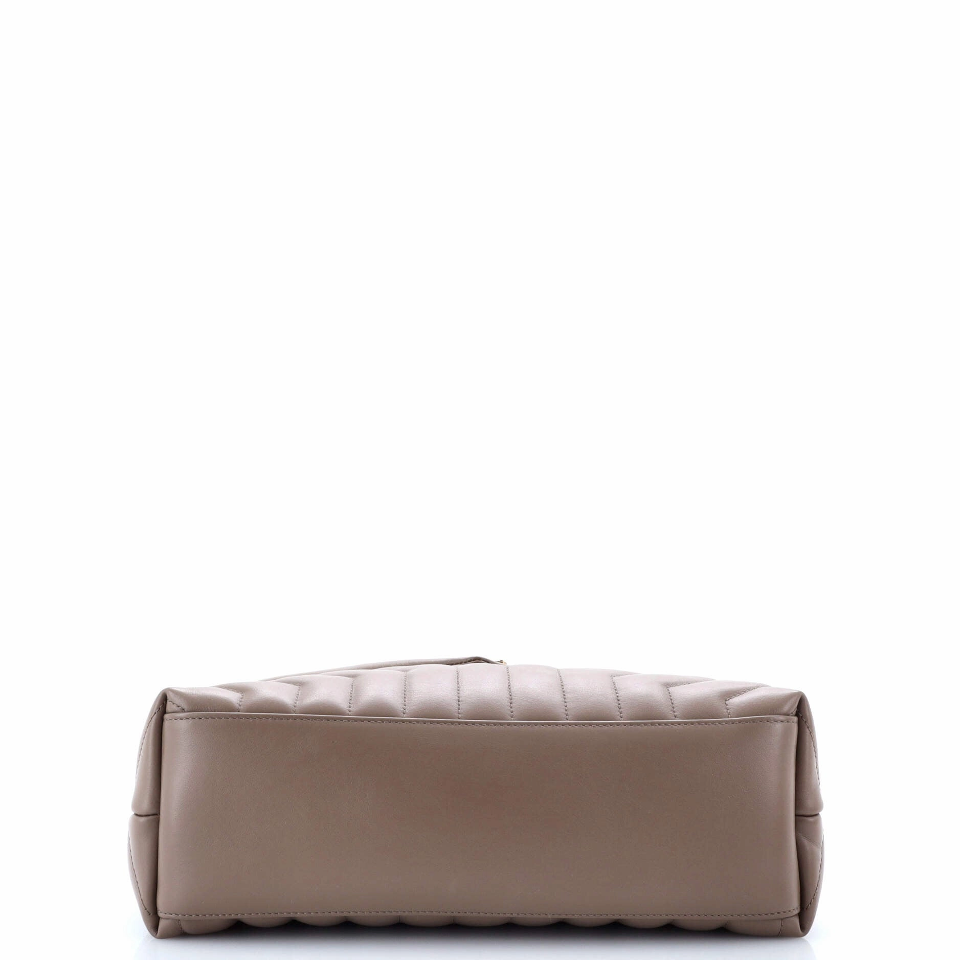 Loulou Shoulder Bag Matelasse Chevron Leather Medium