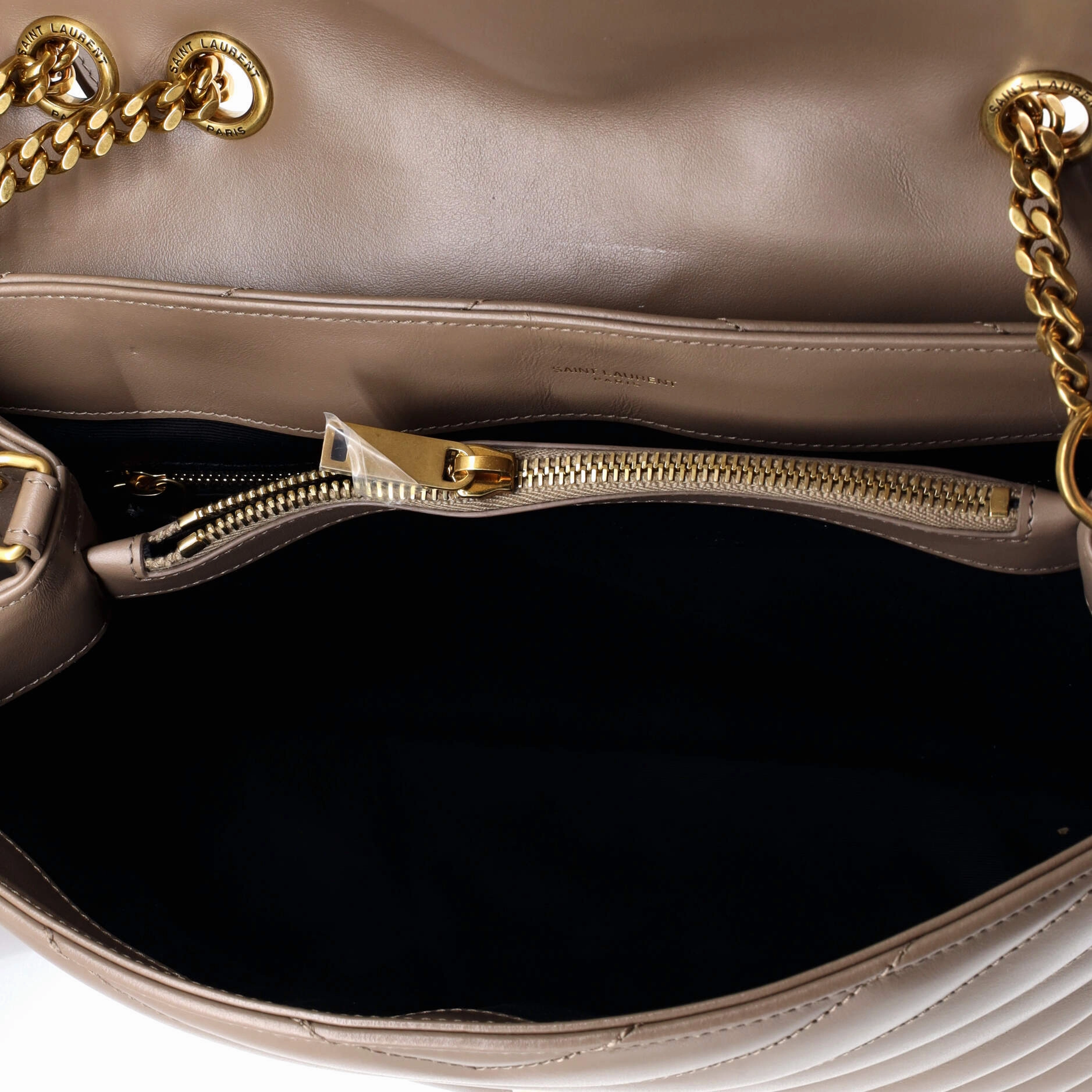 Loulou Shoulder Bag Matelasse Chevron Leather Medium