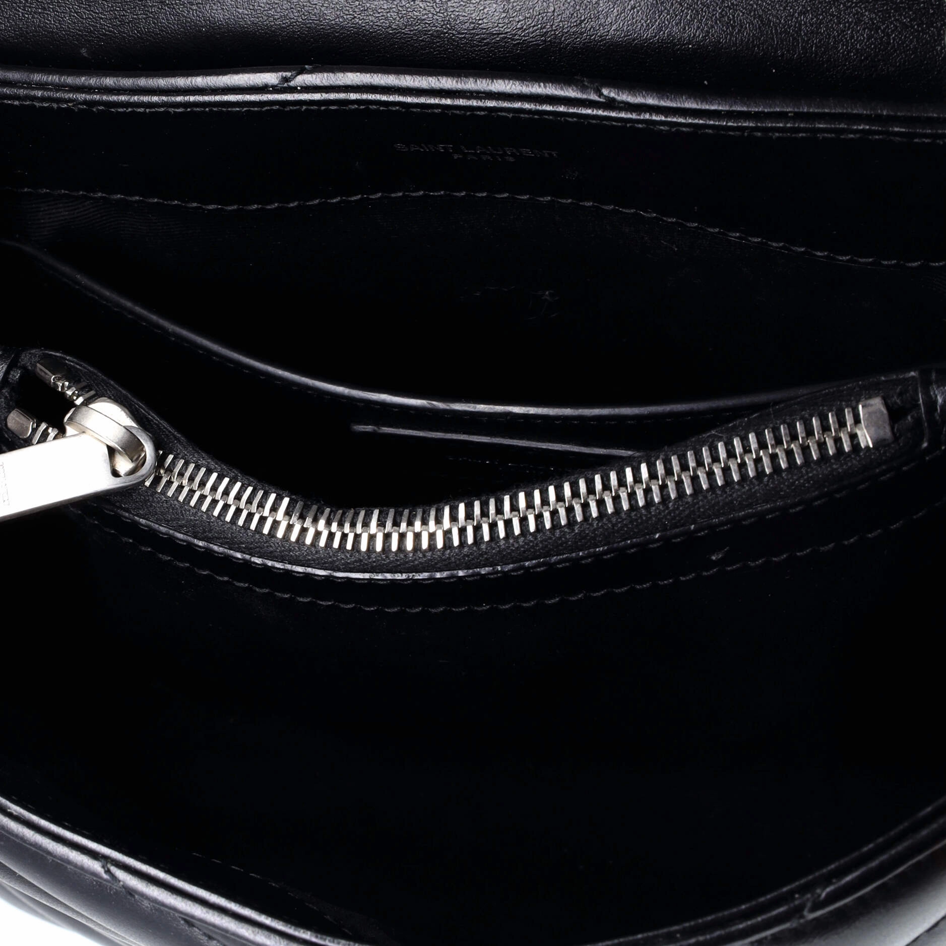 Loulou Shoulder Bag Matelasse Chevron Leather Small