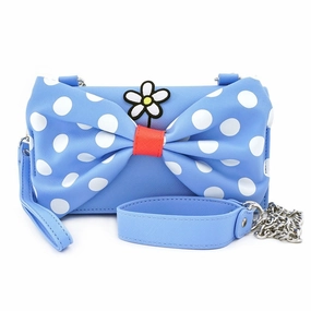 Loungefly x Disney Positively Minnie Polka Dot Cross Body Wristlet