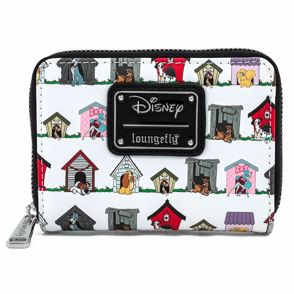 Loungefly x Disney the Dogs of Disney Zip Around Purse