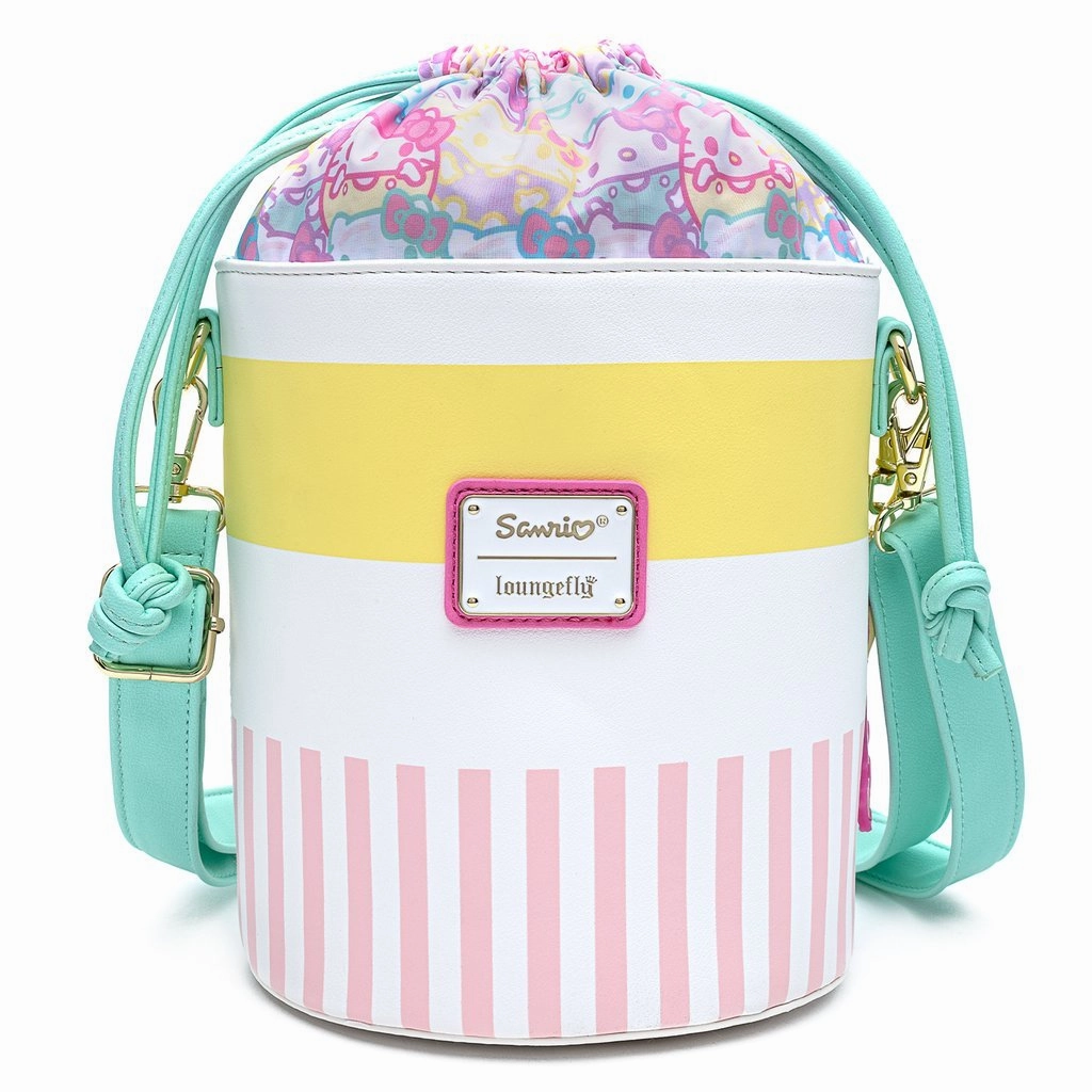 Loungefly X Hello Kitty Cup O' Kitty Cross Body Bucket Bag