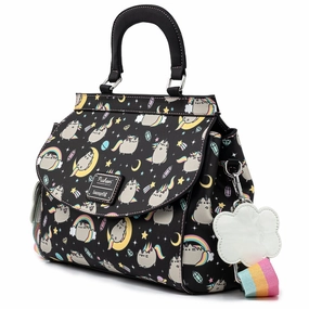 Loungefly x Pusheen Rainbow Unicorn Handbag