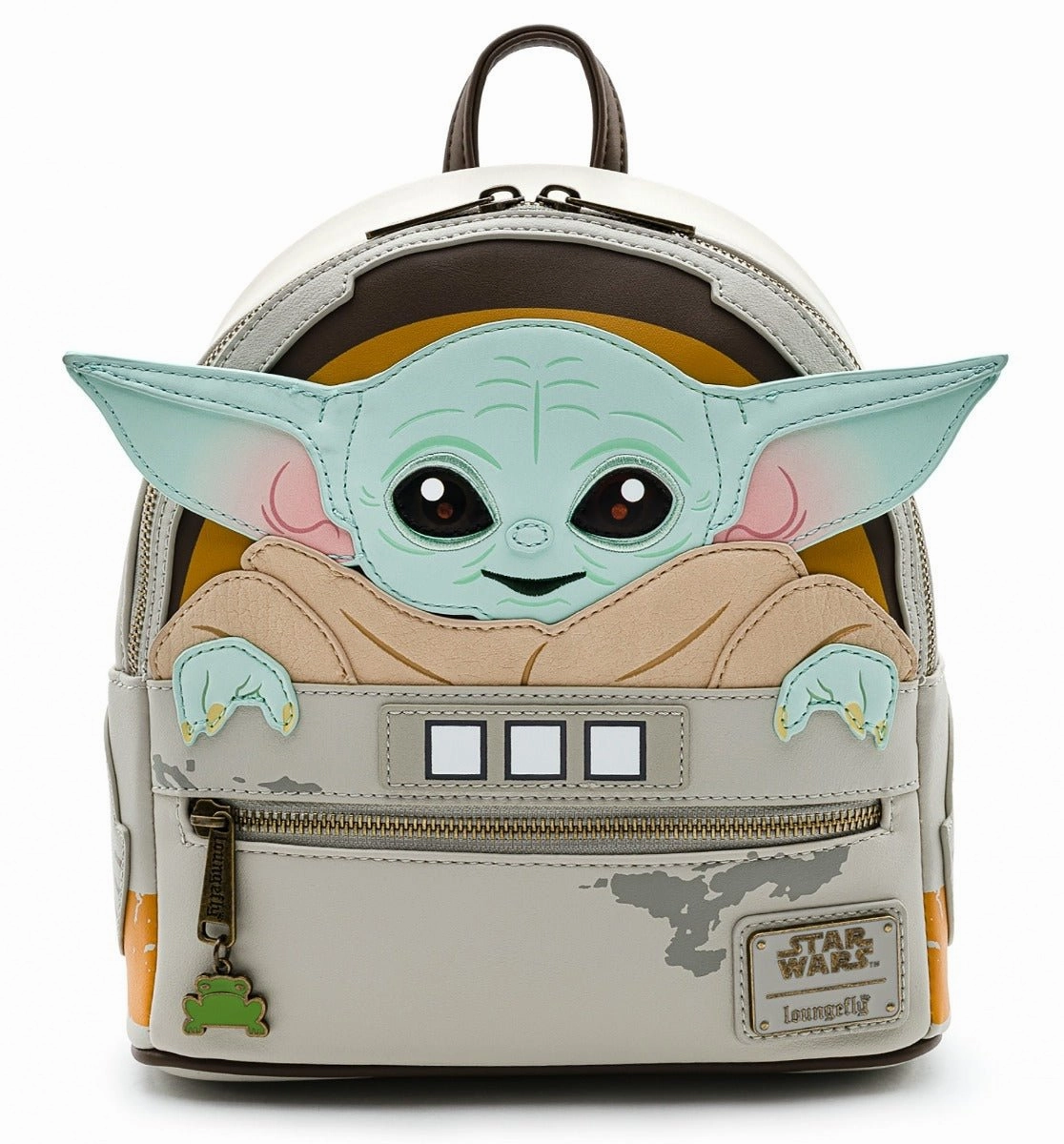 Loungefly x Star Wars The Mandalorian Baby Yoda The Child Mini Backpack
