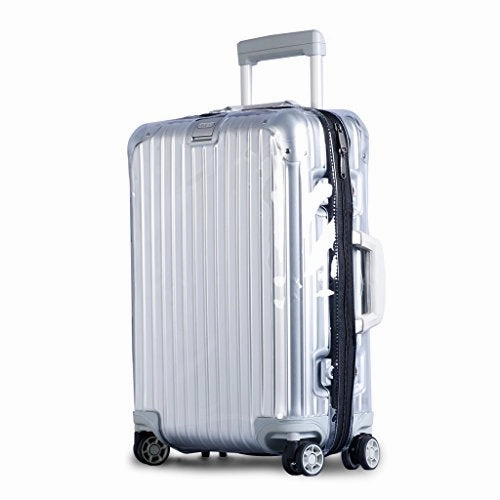 Luggage Cover Protector Clear Pvc Suitcase Protective Case With Black Zipper For Rimowa Topas