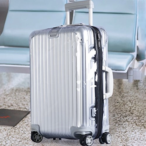 Luggage Cover Protector Clear Pvc Suitcase Protective Case With Black Zipper For Rimowa Topas
