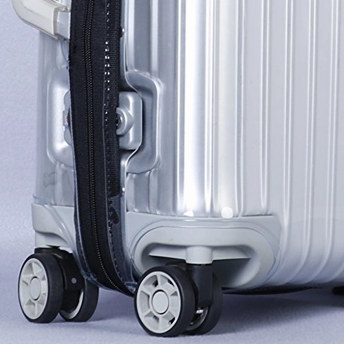 Luggage Cover Protector Clear Pvc Suitcase Protective Case With Black Zipper For Rimowa Topas
