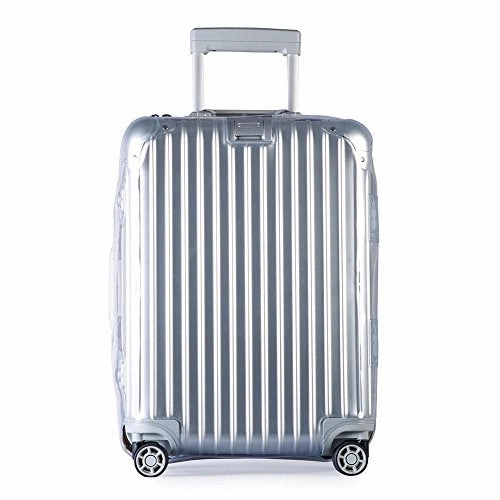 Luggage Cover Protector Clear Pvc Suitcase Protective Case With Black Zipper For Rimowa Topas